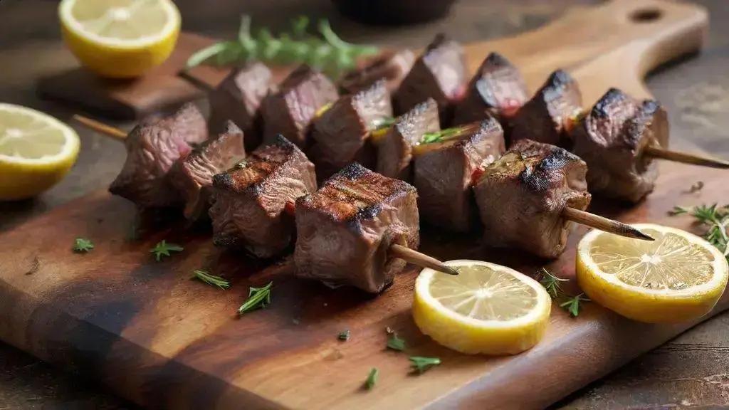 Lamb kebabs