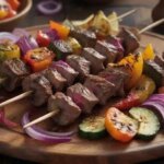 Lamb kebabs