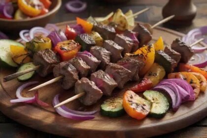 Lamb kebabs