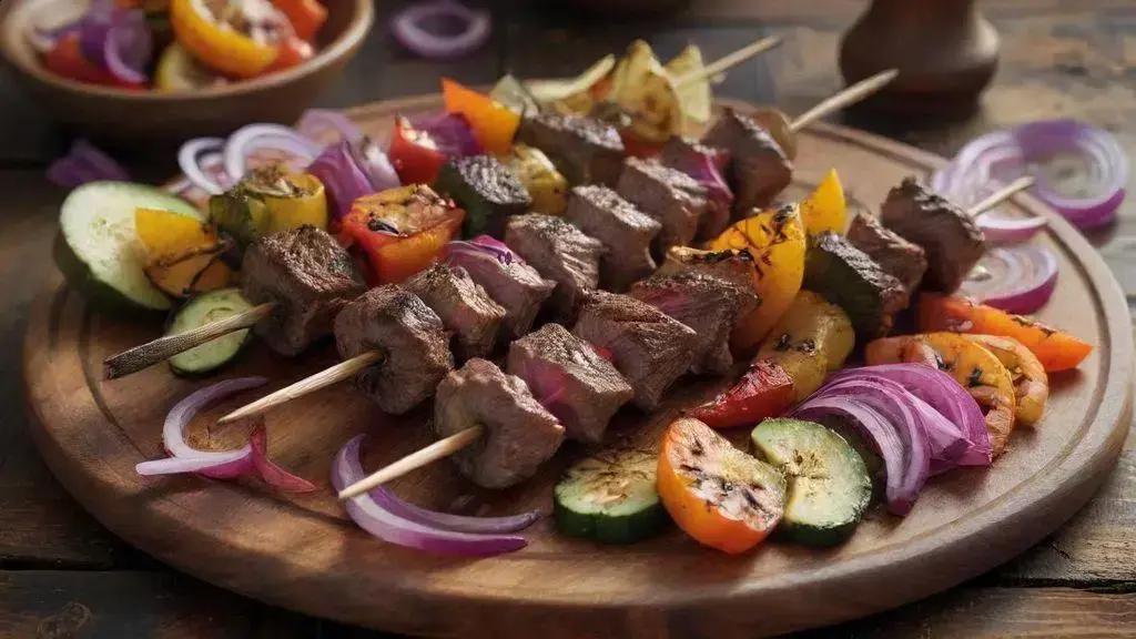Lamb kebabs