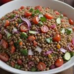 Lentil salad