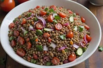 Lentil salad