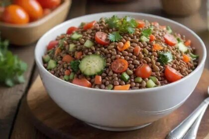 Lentil salad