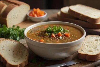 Lentil soup