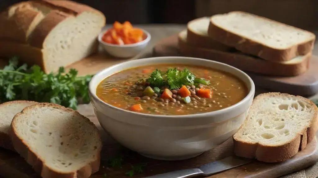 Lentil soup