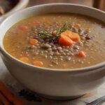 Lentil soup
