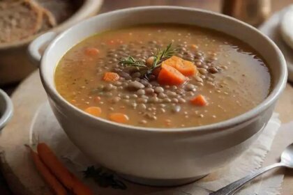 Lentil soup
