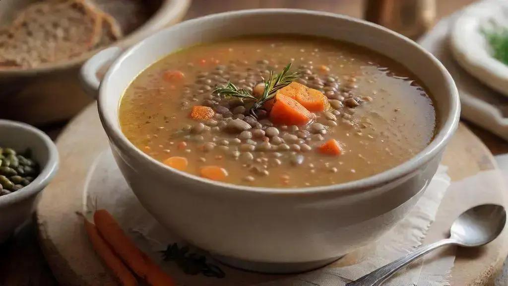 Lentil soup