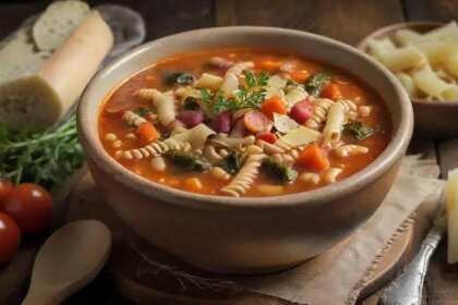 Minestrone soup