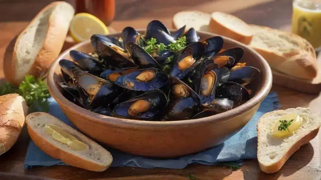 Mussels in tomato sauce