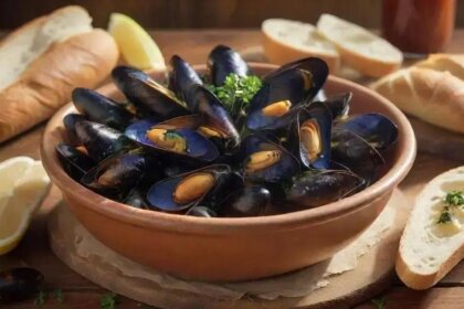 mussels in tomato sauce