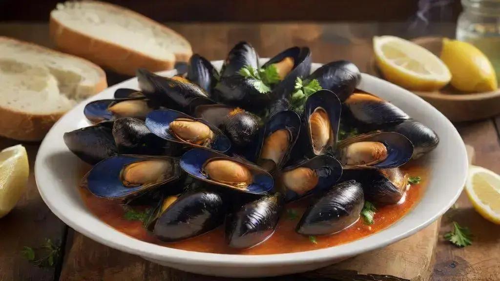 Mussels in tomato sauce