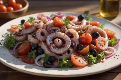 octopus salad
