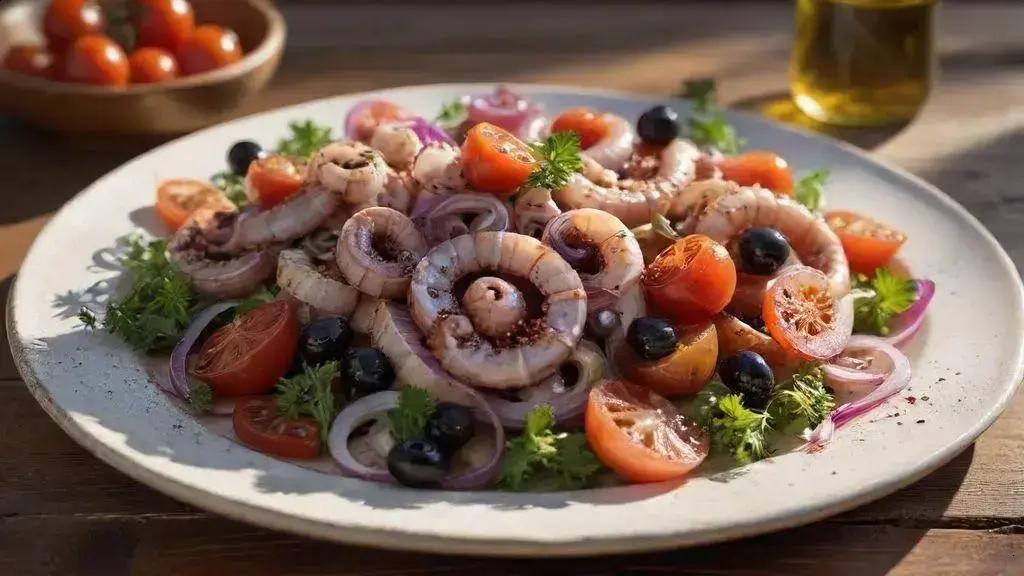 octopus salad