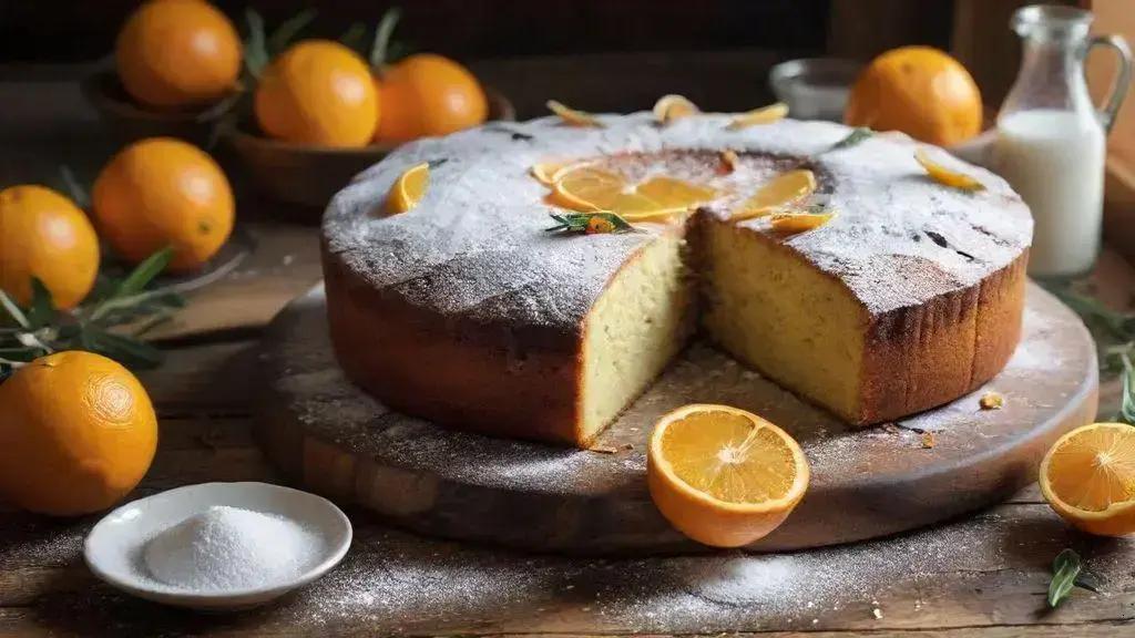 orange olive oil cake