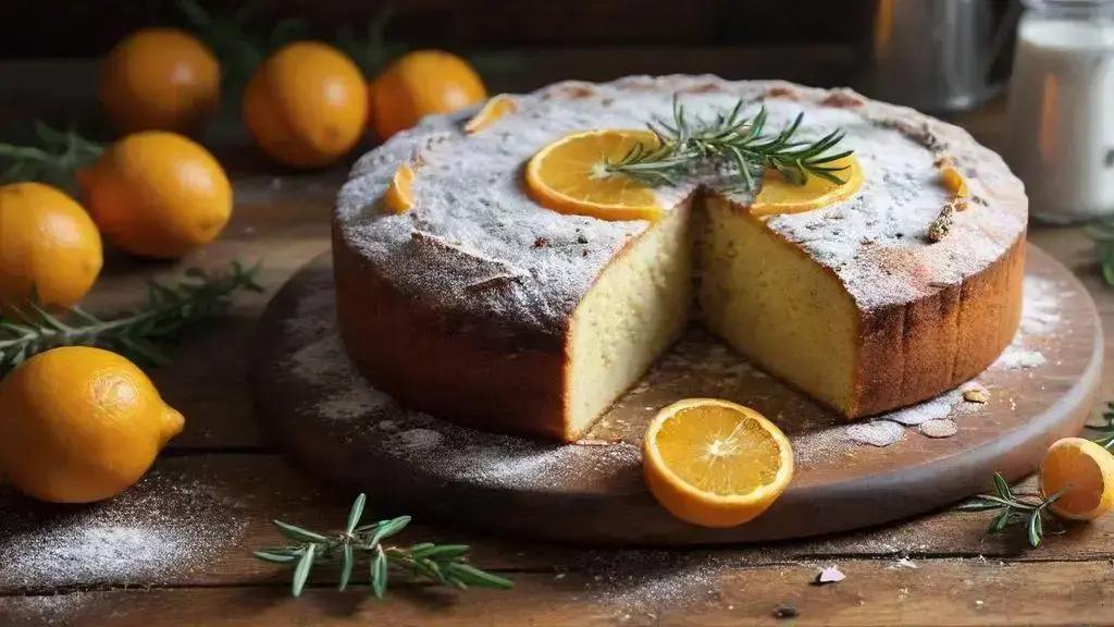 orange olive oil cake