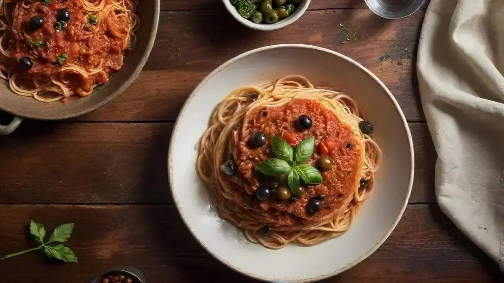 spaghetti puttanesca