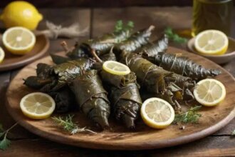 stuffed grape leaves