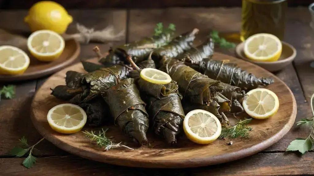 stuffed grape leaves