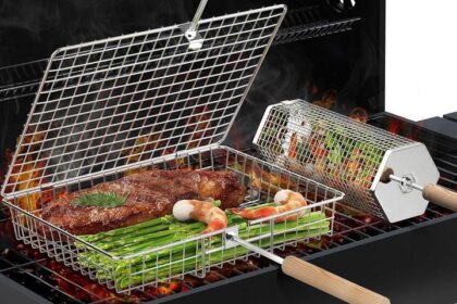 The Grill Basket Set in 2023: The Best BBQ Tool for Grilling Vegetables and Fish