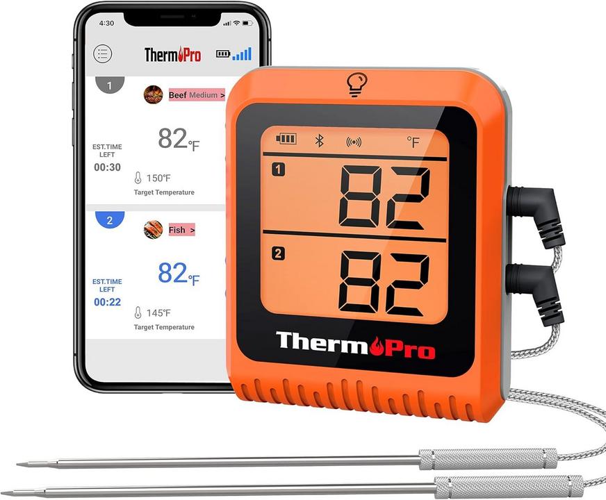 ThermoPro 650 ft Wireless Meat Thermometer: The Best Value for Those Seeking Perfect Cooking Results