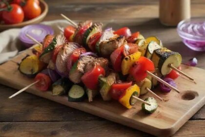 turkey skewers