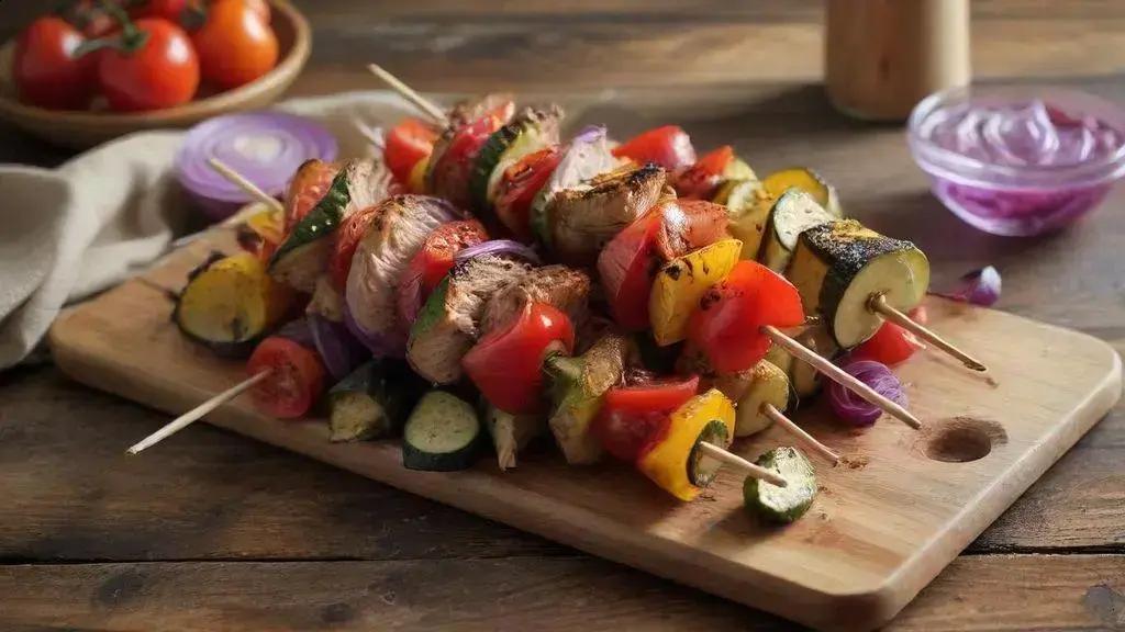 turkey skewers