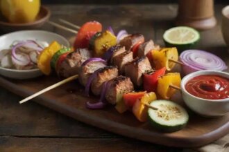 turkey skewers