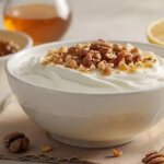 Greek yogurt with honey