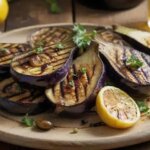 Grilled eggplant