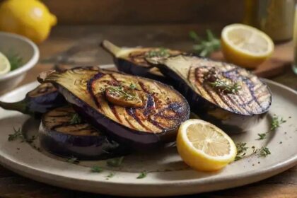 grilled eggplant
