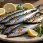 grilled sardines