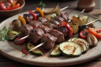 Lamb kebabs