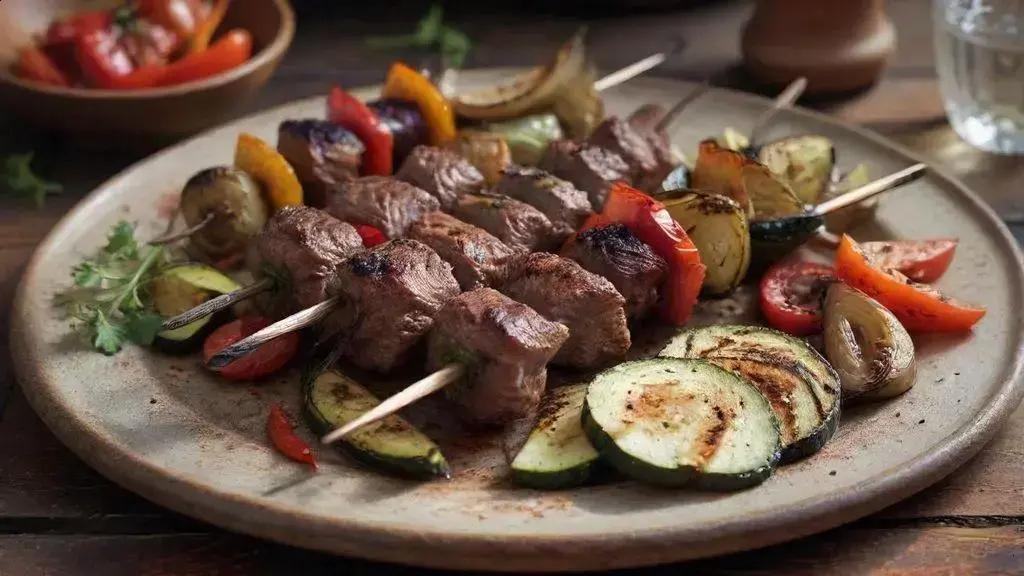 Lamb kebabs