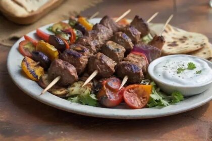 Lamb kebabs