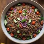 Lentil salad