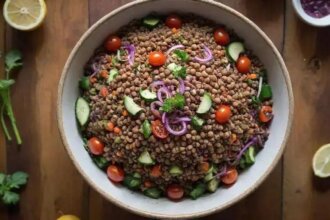 Lentil salad