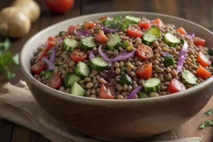 Lentil salad