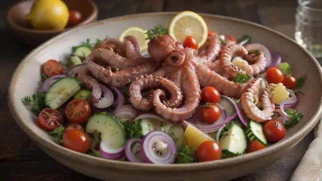 octopus salad