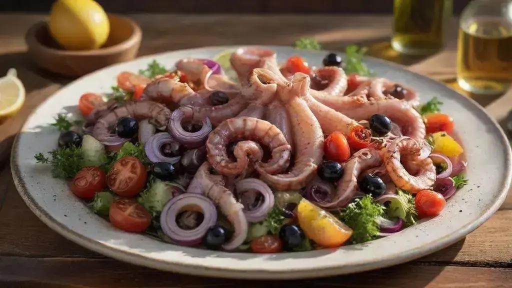 octopus salad