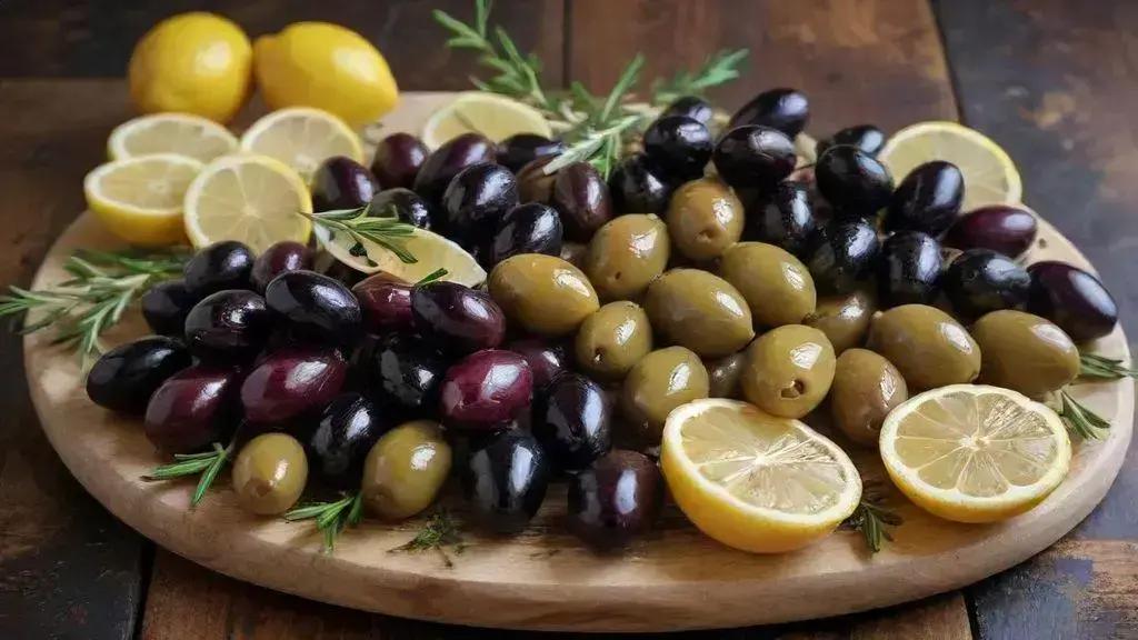 Olives platter