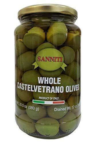 Sanniti Whole Castelvetrano Olives: The Perfect Snack for Olive Lovers