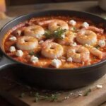 shrimp saganaki