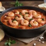 shrimp saganaki