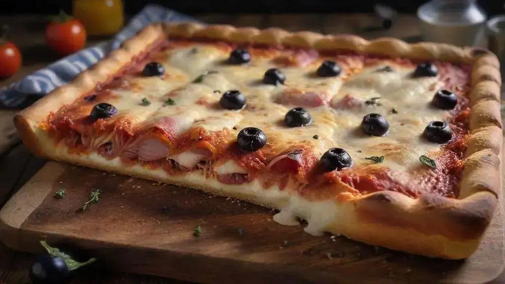 Sicilian pizza