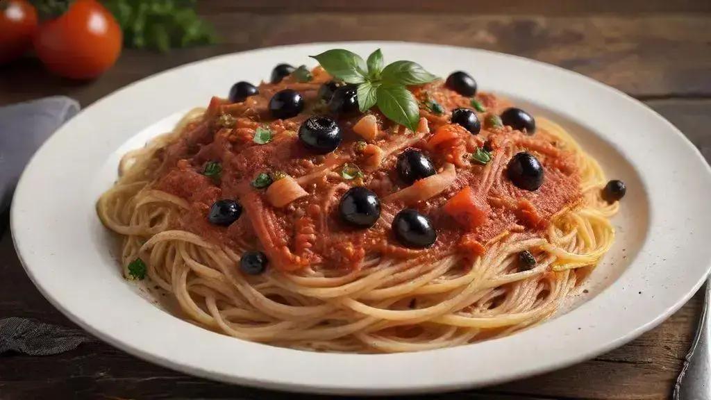 Spaghetti puttanesca