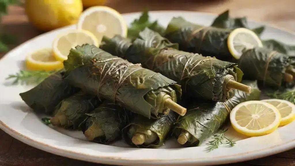 stuffed grape leaves