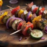 Turkey skewers
