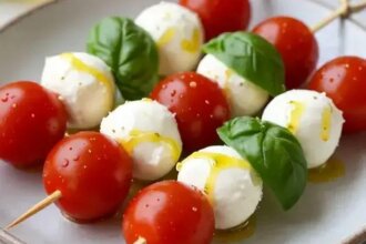 Caprese skewers