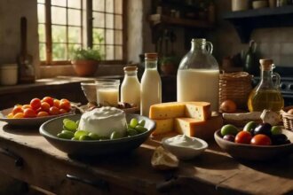 Dairy Foods in the Mediterranean Diet: Types and Moderation